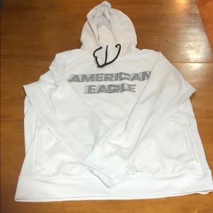American Eagle Active Flex Hoodie White